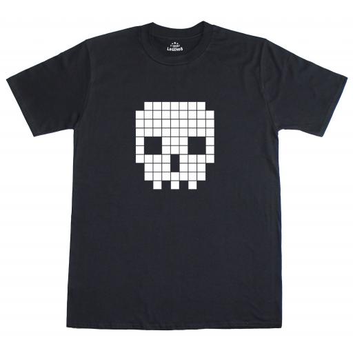 Pixel Skull 8 Bit Retro