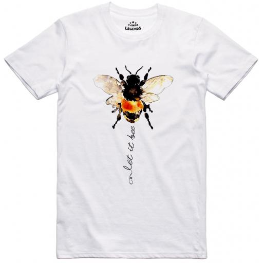 Cartoon Bee T Shirt - Let It Bee