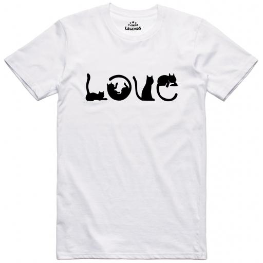 Cat Love T Shirt